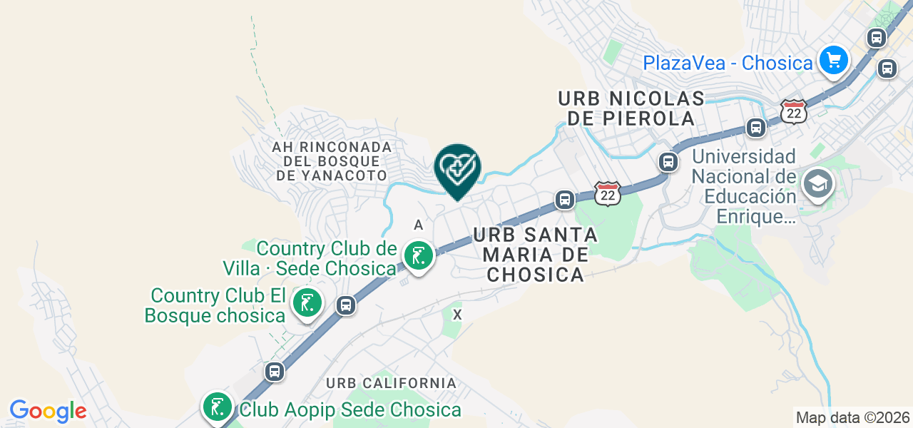 Mapa de Fraternidad de la Divina Providencia - Asociacion