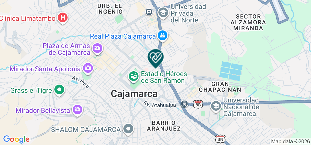 Mapa de Instituto de Investigación de Enfermedades Infecciosas S.A.C.