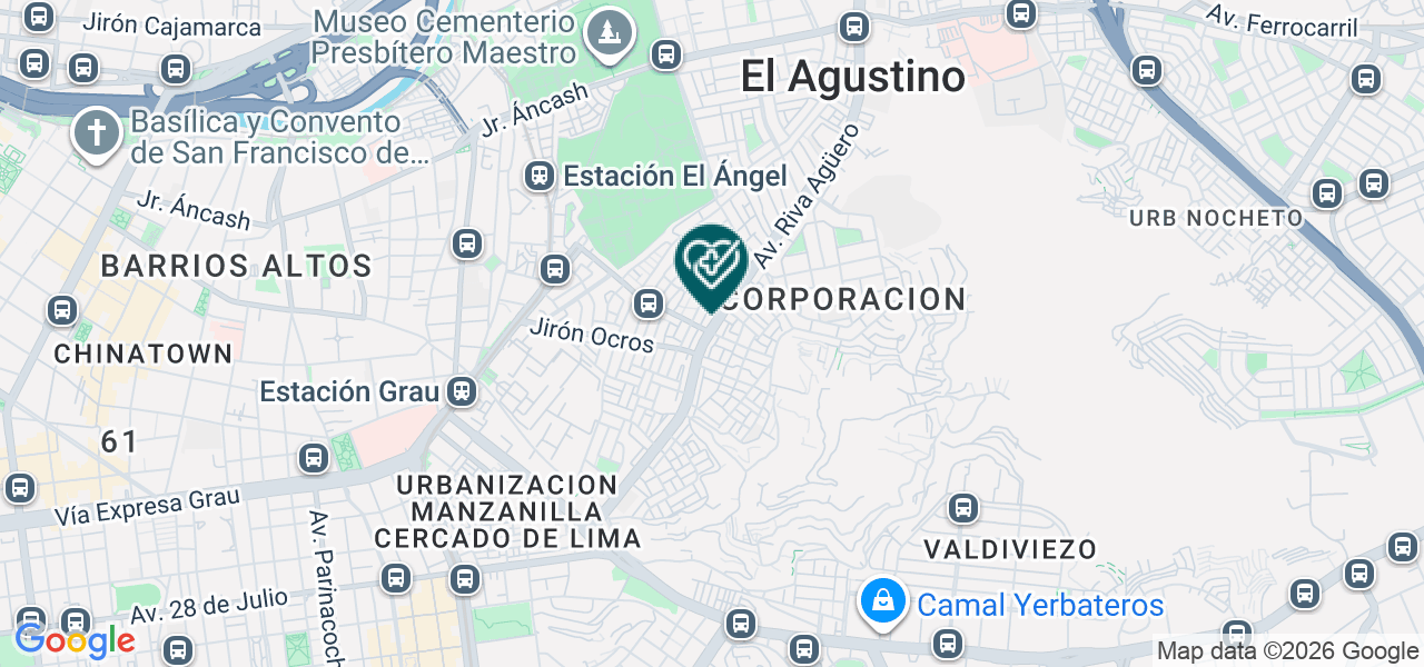 Mapa de Dental Aguilar