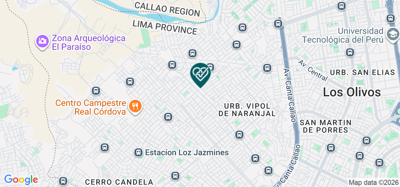 Mapa de Servimedic Cora