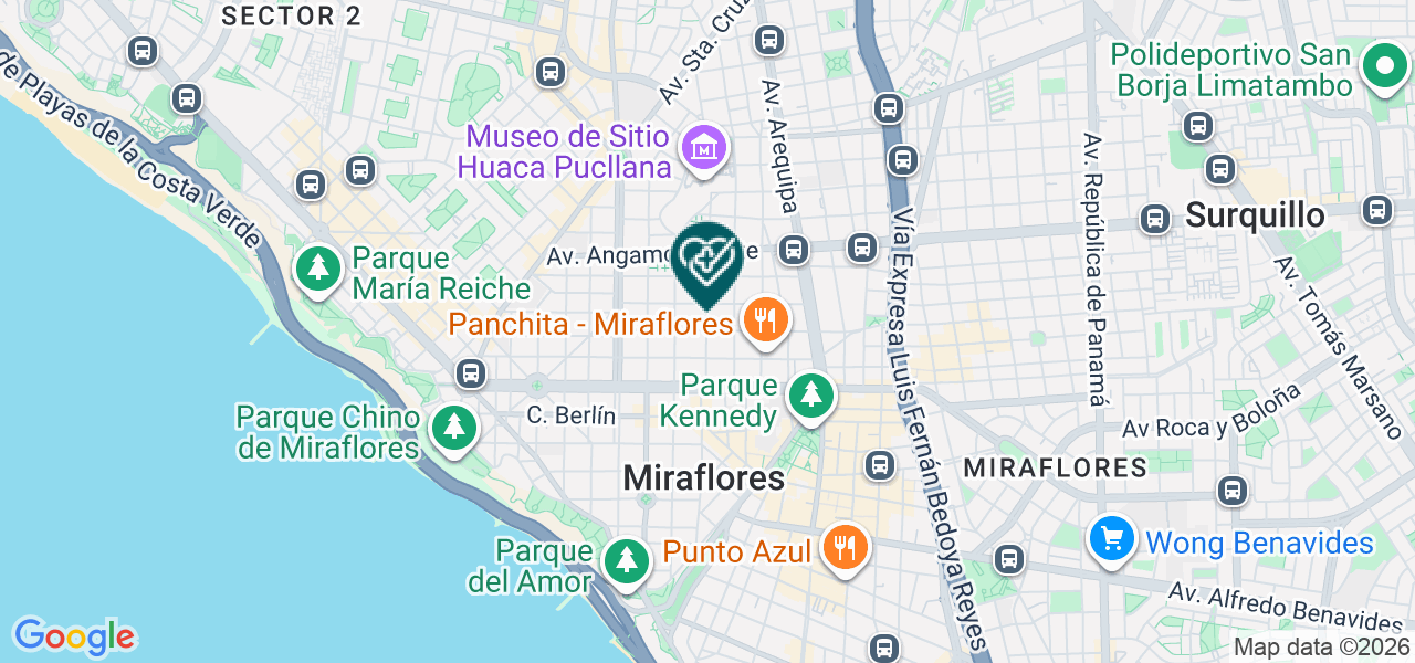 Mapa de Consultorio Dental Care