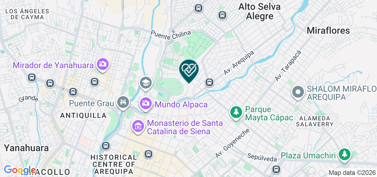 Mapa de Clinica Almonte SAC