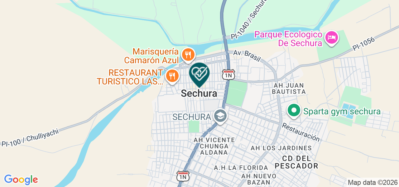 Mapa de Clinica la Inmaculada