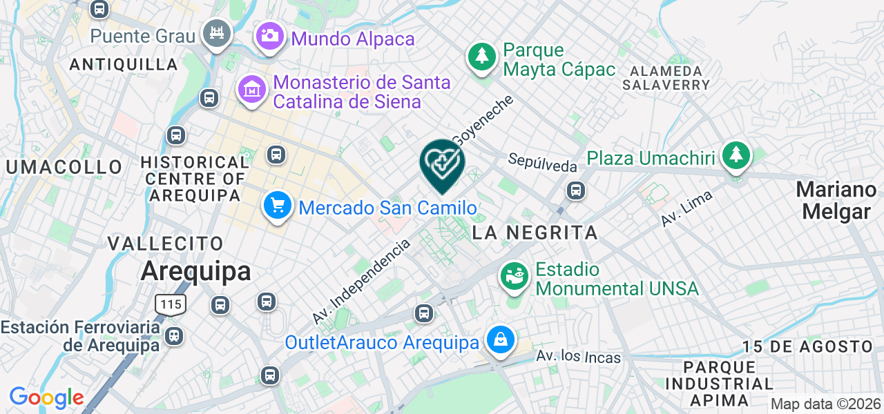 Mapa de Consultorio Dental Familiar