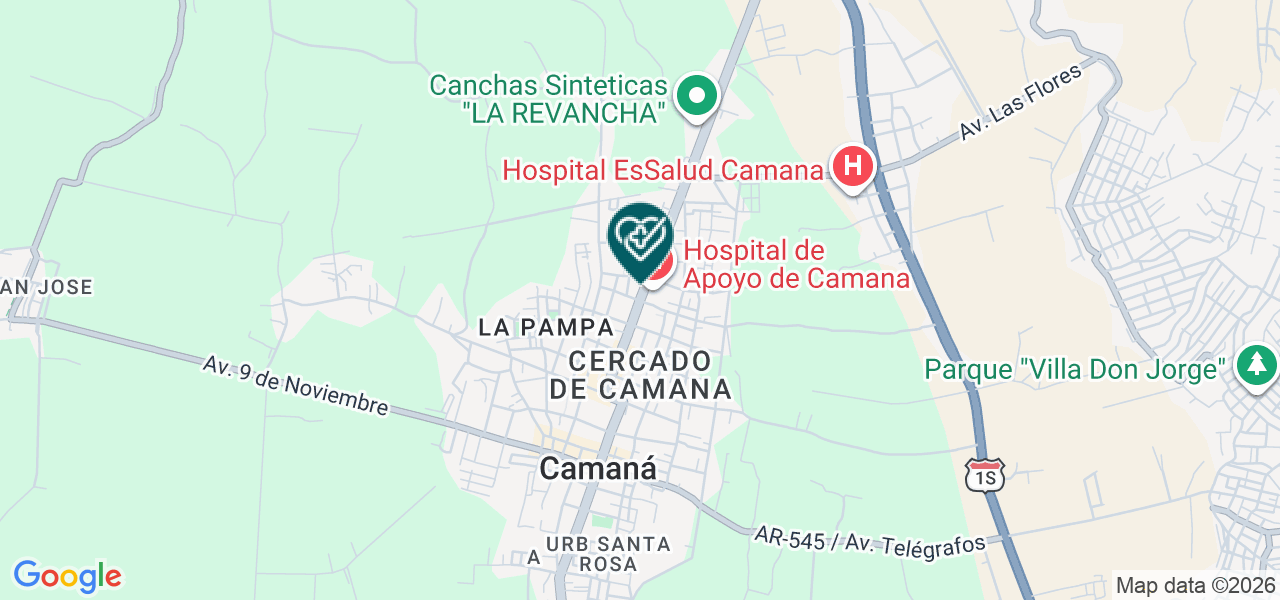 Mapa de Laboratorio Señor de Luren