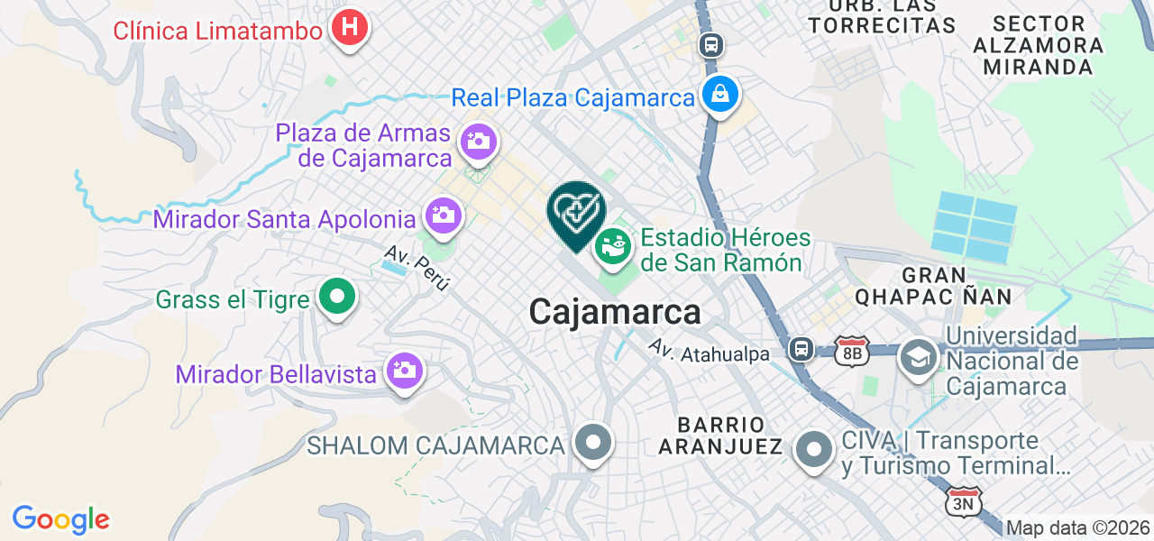 Mapa de Alana Dental Center