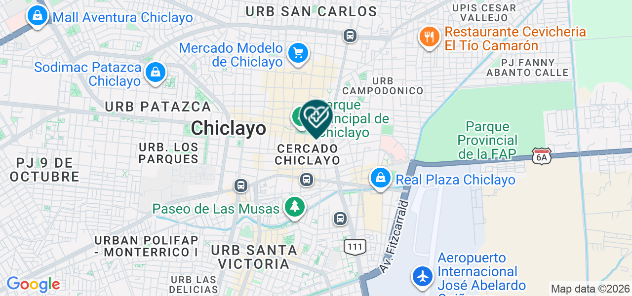 Mapa de Consultorio Medico