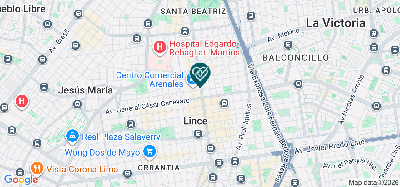 Mapa de Chemsa SAC