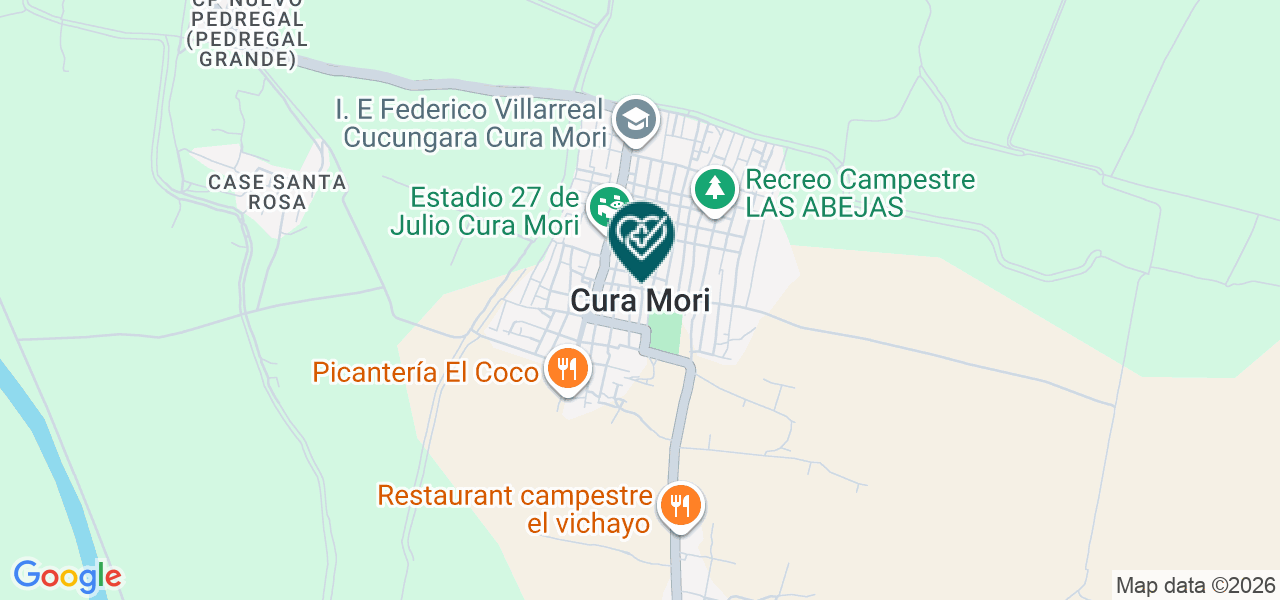 Mapa de Traumanort SAC
