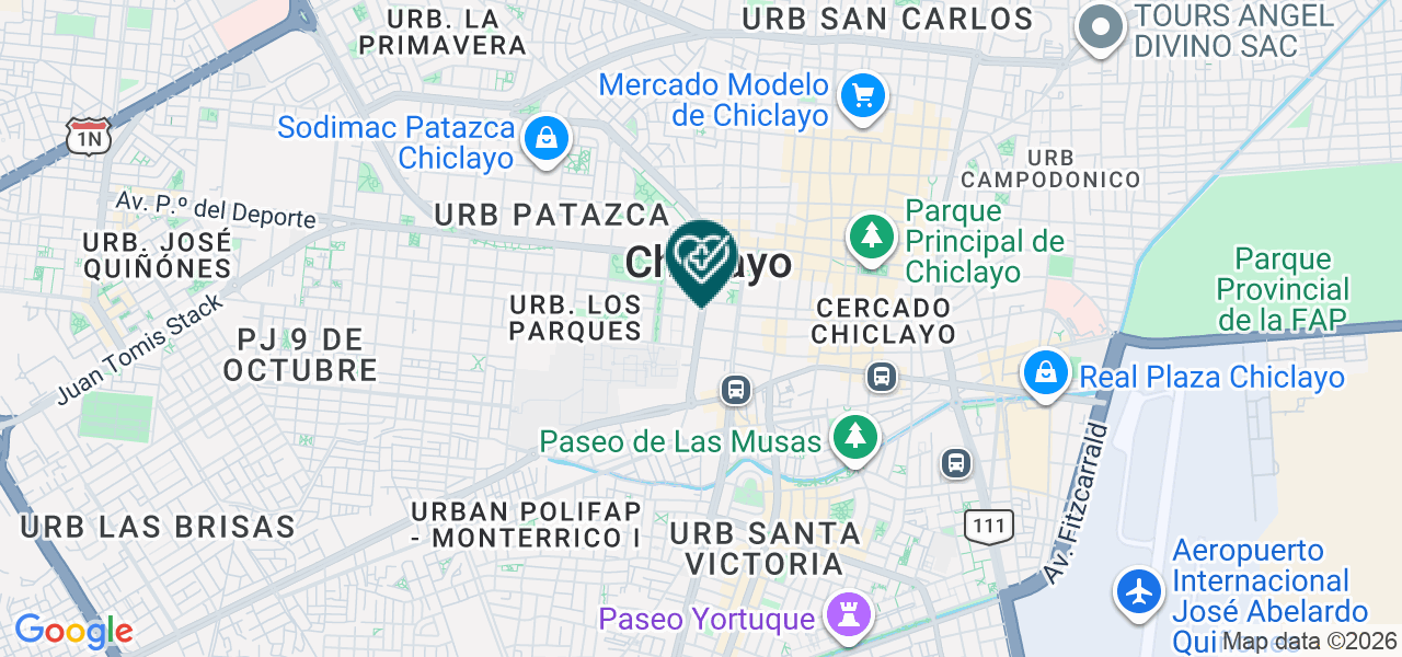 Mapa de Cedima S.A.C