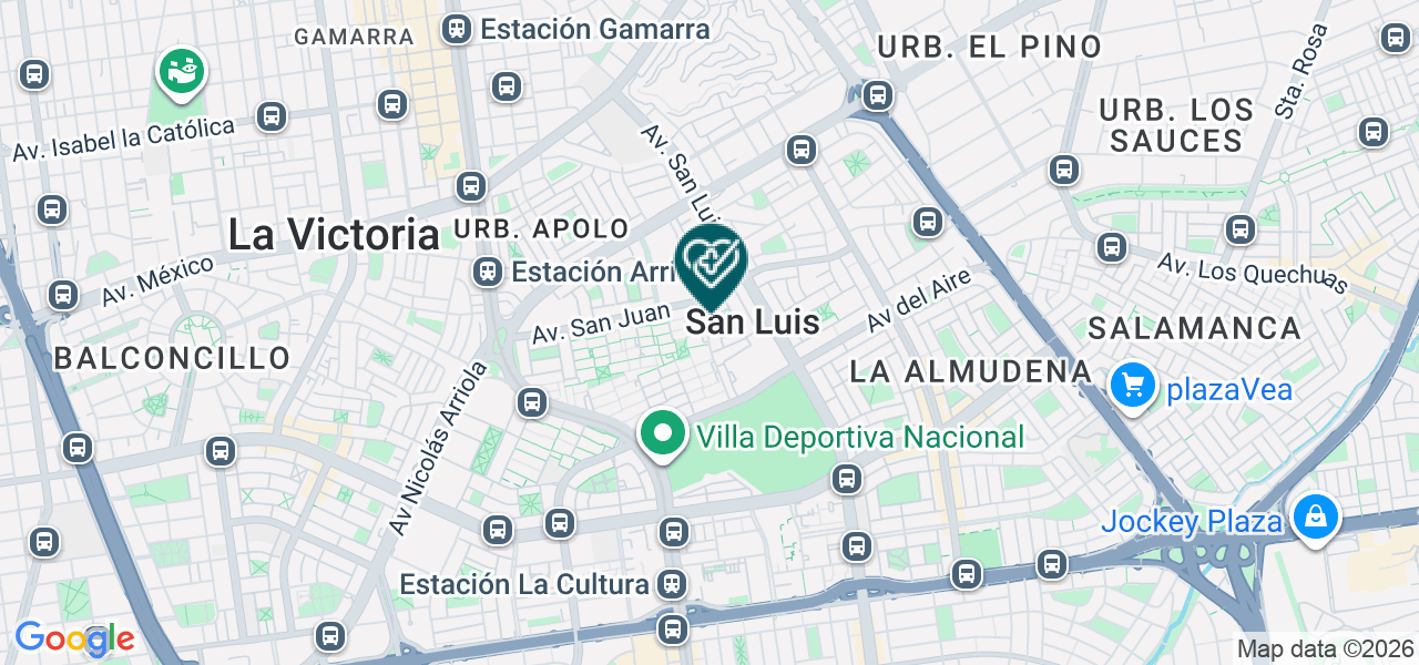 Mapa de Consultorio Odontologico Dentell
