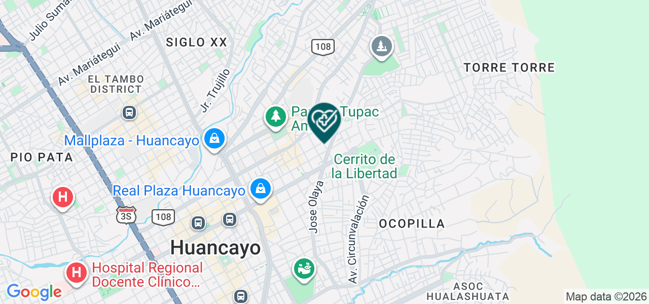 Mapa de San Isidro