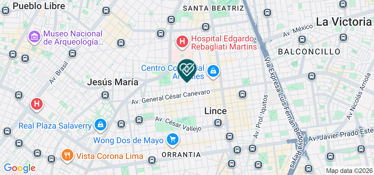 Mapa de Jose Luis Salazar Valer