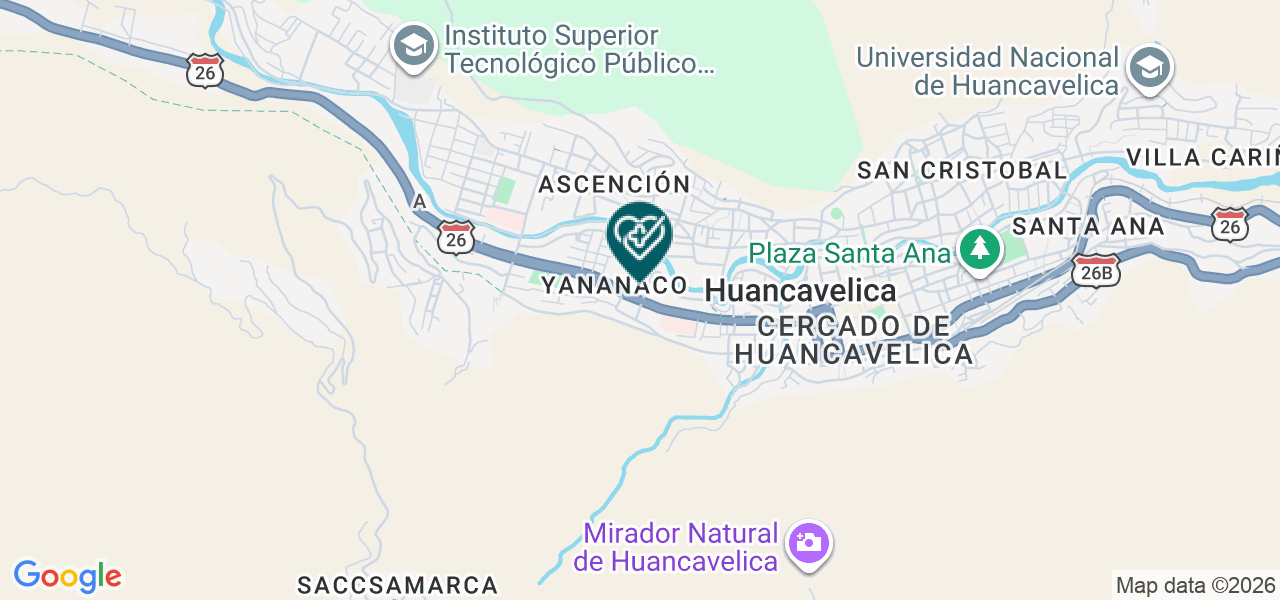 Mapa de Spine Center