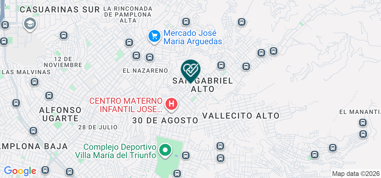 Mapa de Servicio Social Adventista Good Hope