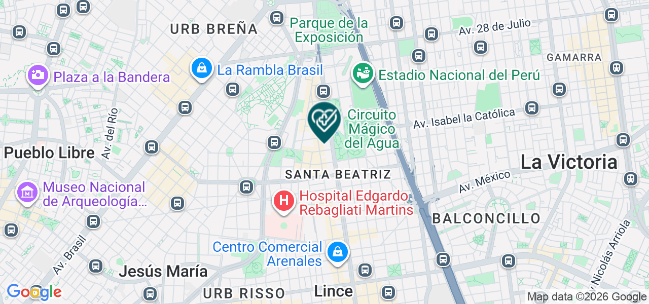 Mapa de Centro Odontologico Dental Image