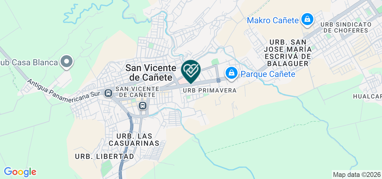 Mapa de Clinica Campos E.I.R.L.