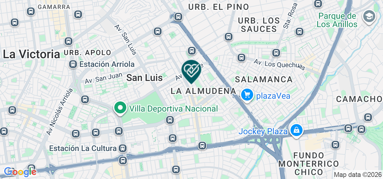 Mapa de Priscely del Carmen Manccini Guzman
