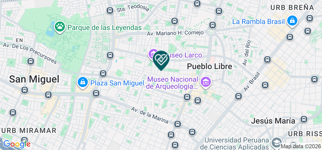 Mapa de Establecimiento sin Internamiento