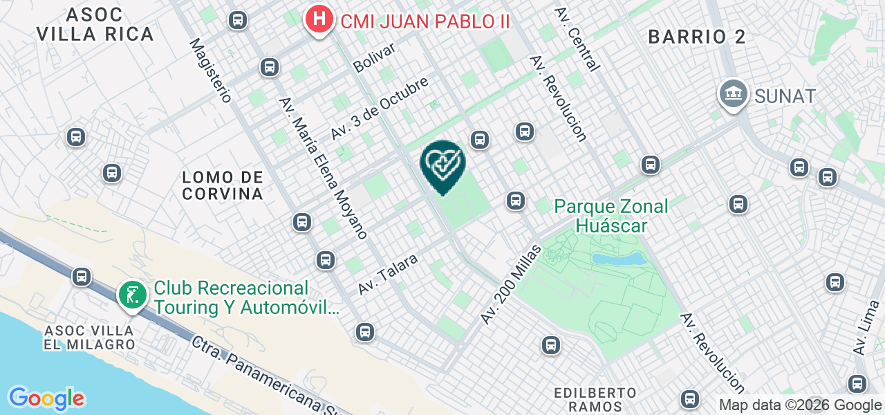 Mapa de Endosalud