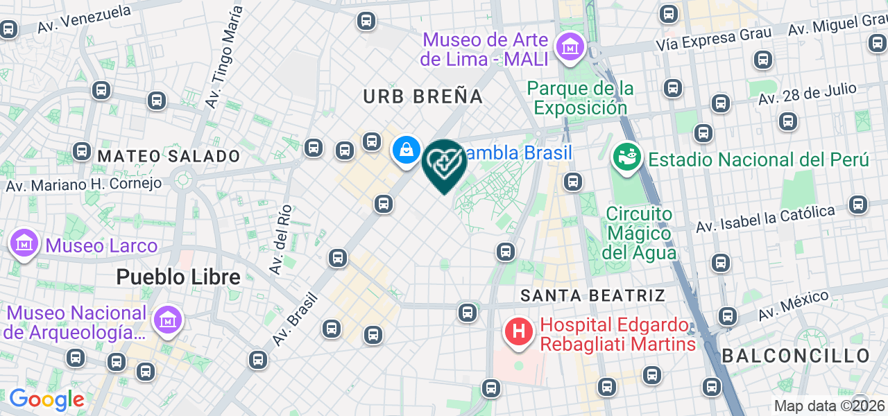 Mapa de Odonto Arts