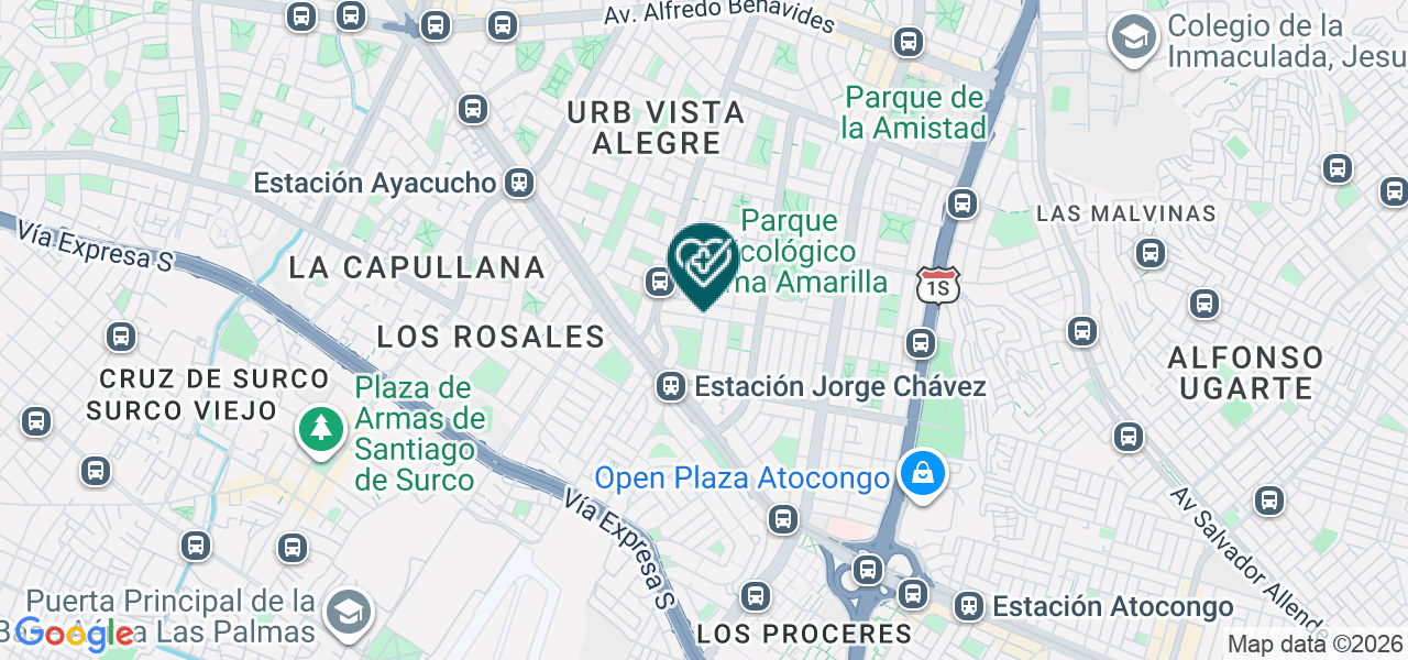 Mapa de Dental Center Llacza I