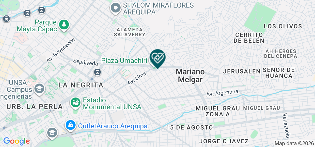 Mapa de Odonto Medicc