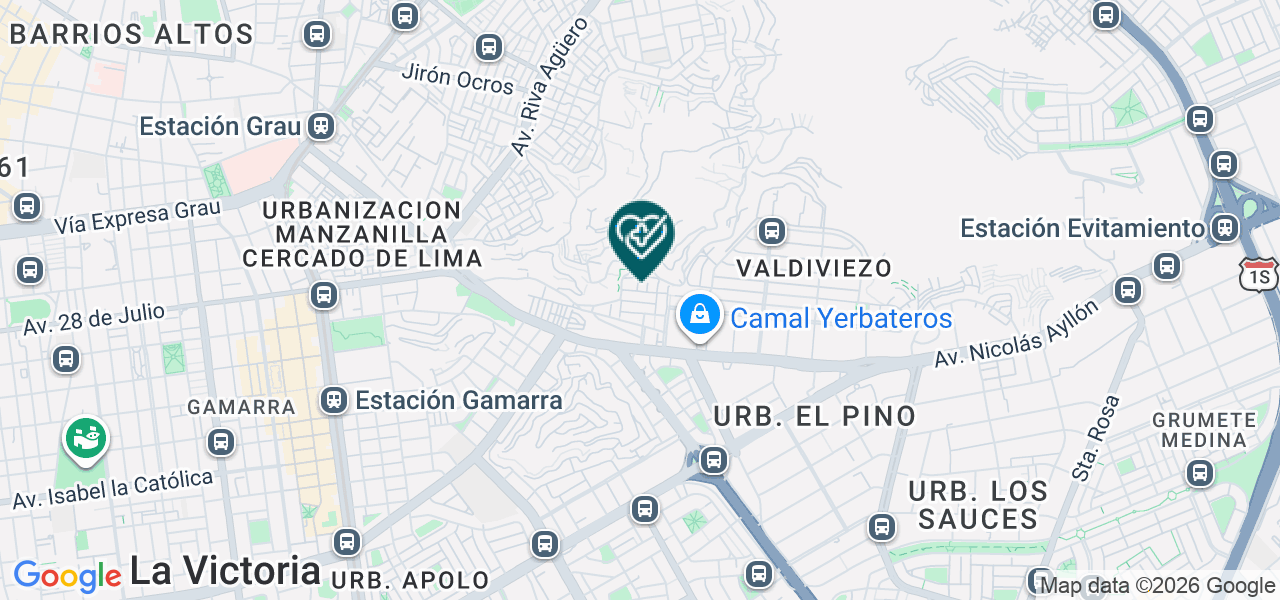 Mapa de Consultorio Dental "san Marcos