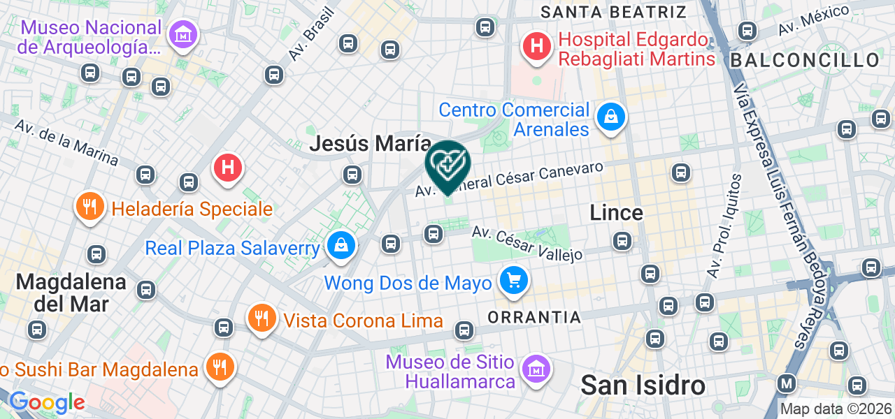 Mapa de Odontologia Estetica Integral