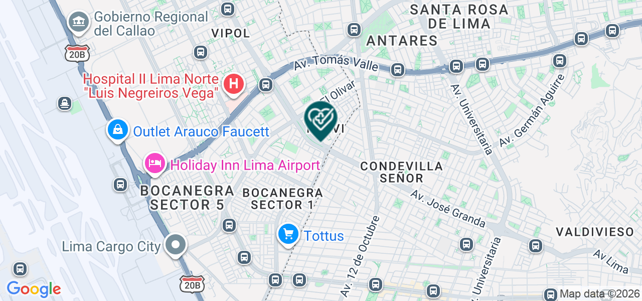 Mapa de Consultorio Medico