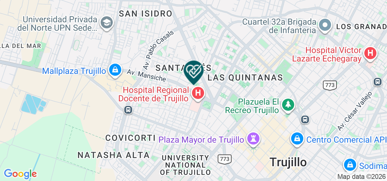 Mapa de Consultorio Medico