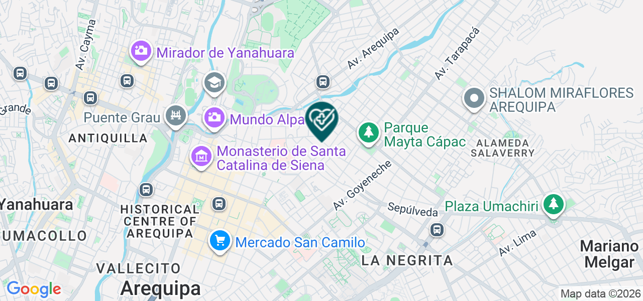 Mapa de Policlinico