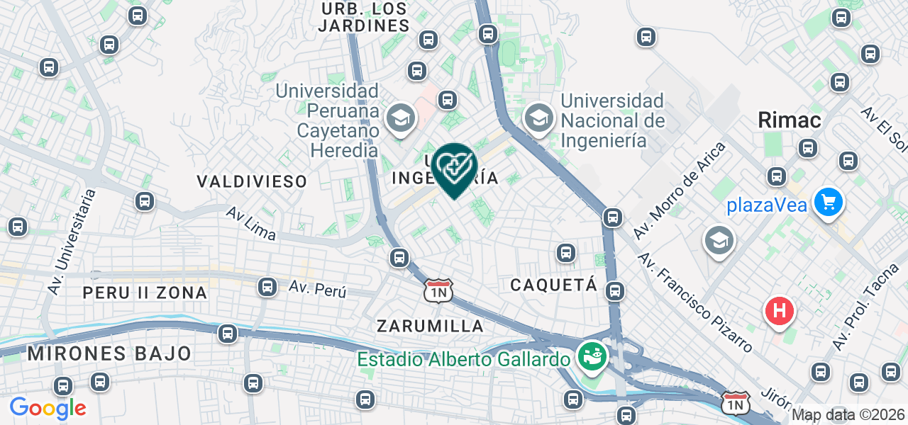 Mapa de Servicios de Hemodiálisis