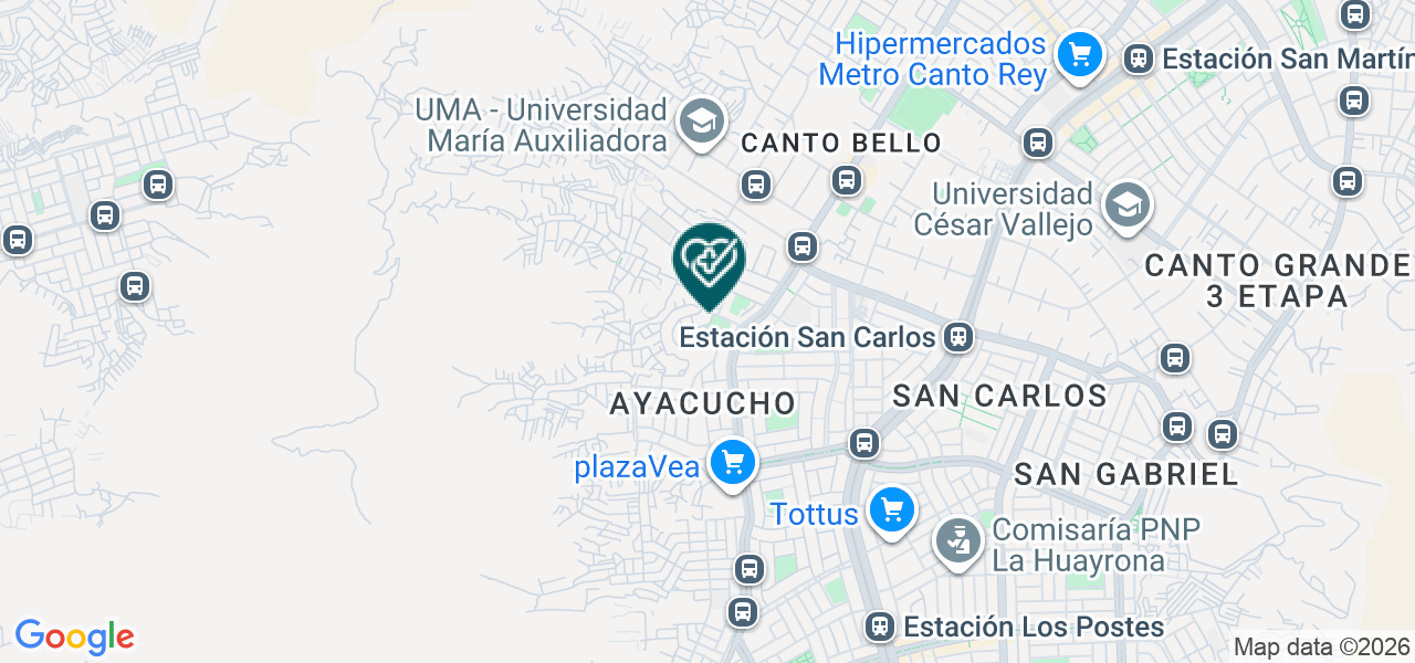 Mapa de Teodoro Araujo Carlos Marcelino