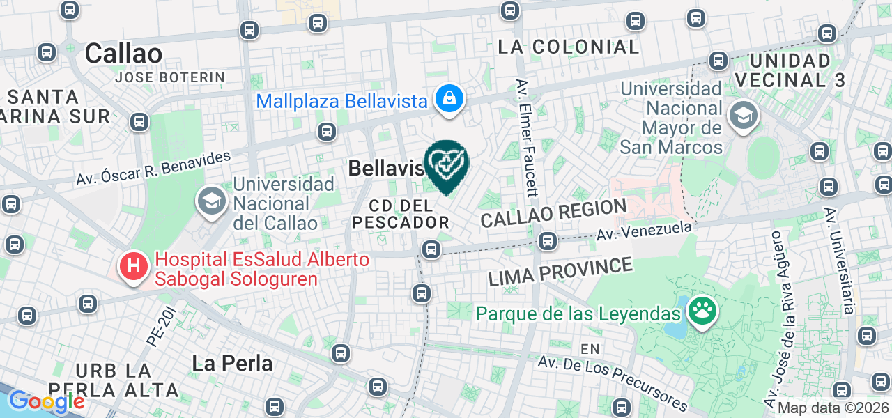 Mapa de Consultorio Odontológico Tokyodent