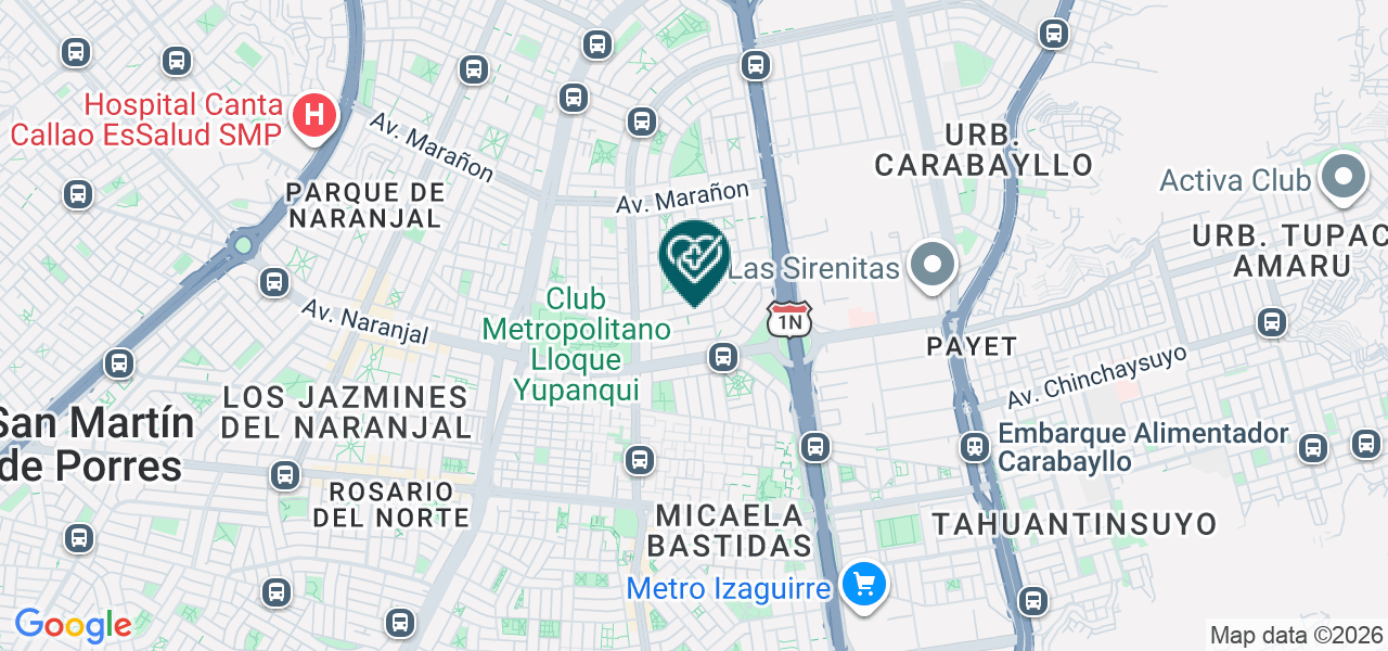 Mapa de Consultorio Medico