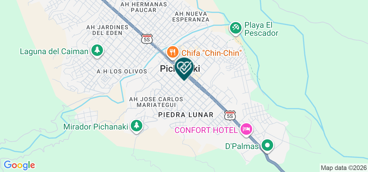 Mapa de Policlinico Alerta Medica