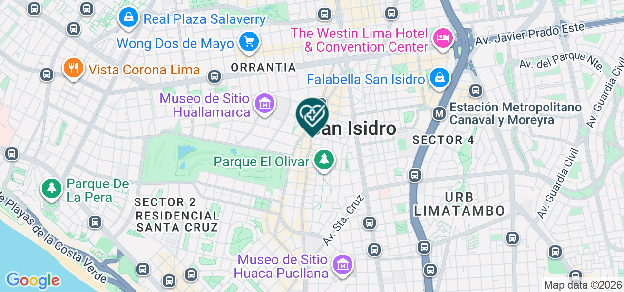 Mapa de Centro de Terapia Alternativa y Antienvejecimiento