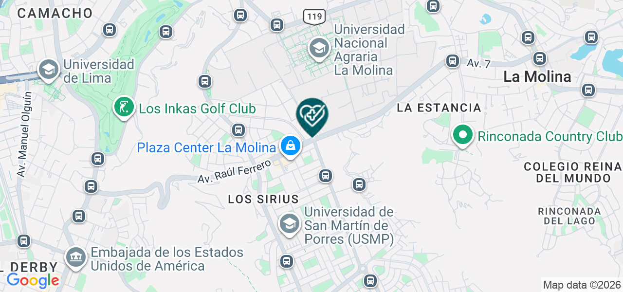 Mapa de Centro de Medicina del Ejercicio y Rehabilitacion SRL - Cemder