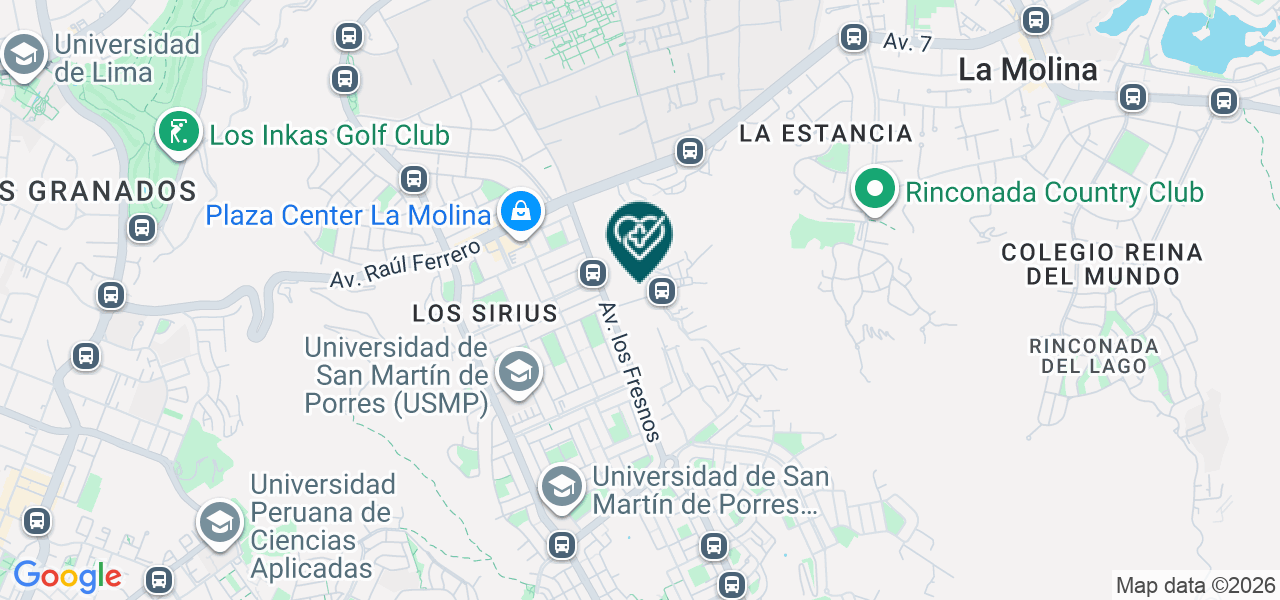 Mapa de Consultorio Odontologico Special Dent