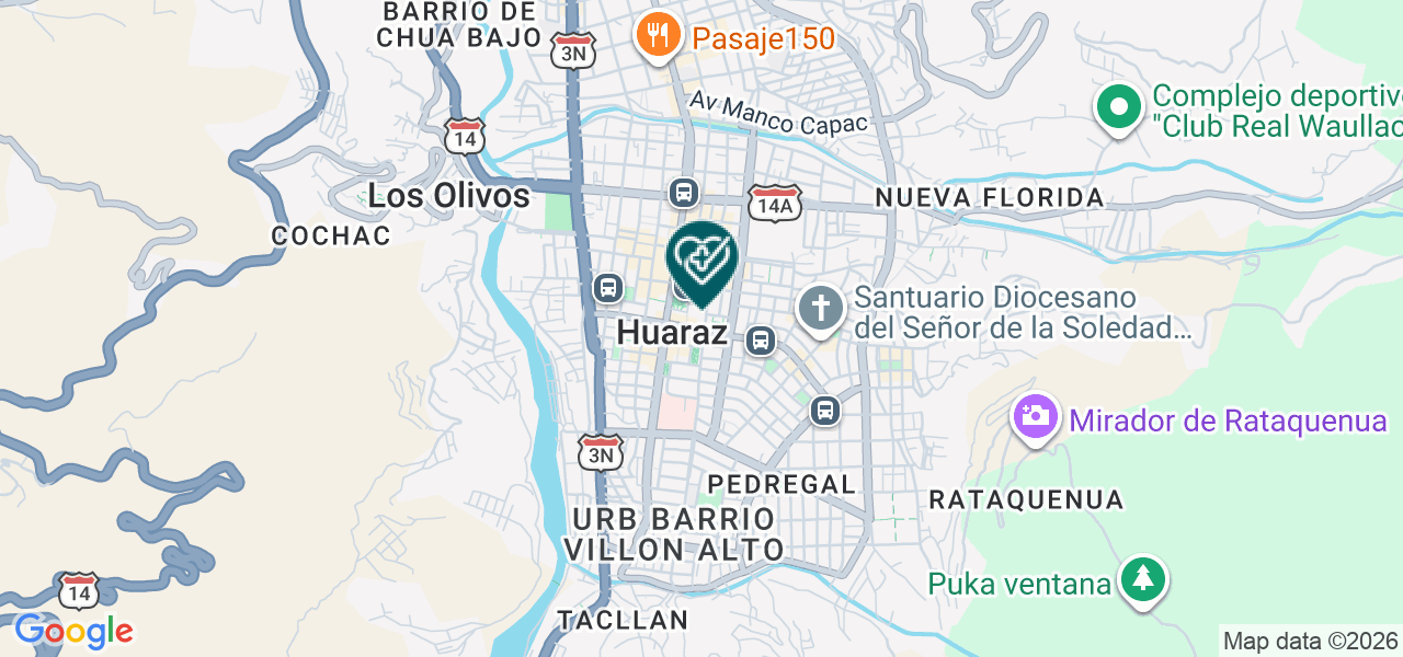 Mapa de Centro Dental San Jose S.A.C.