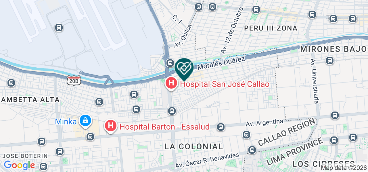 Mapa de Sandoval Diagnostic