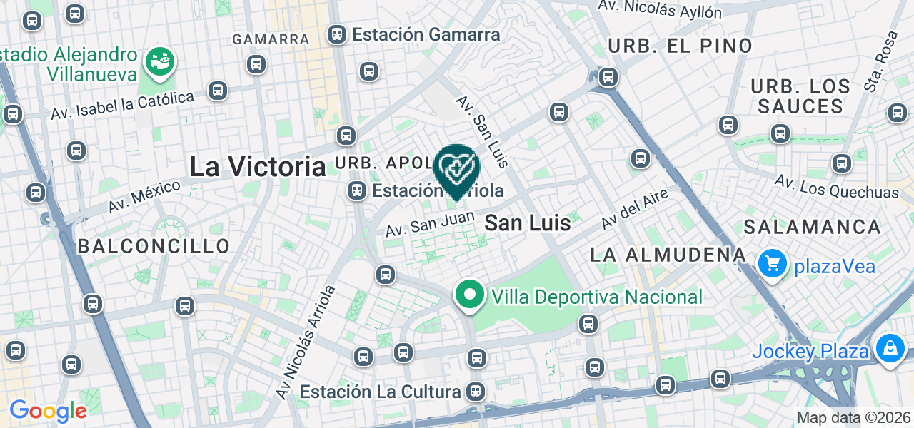 Mapa de Medident Asociados