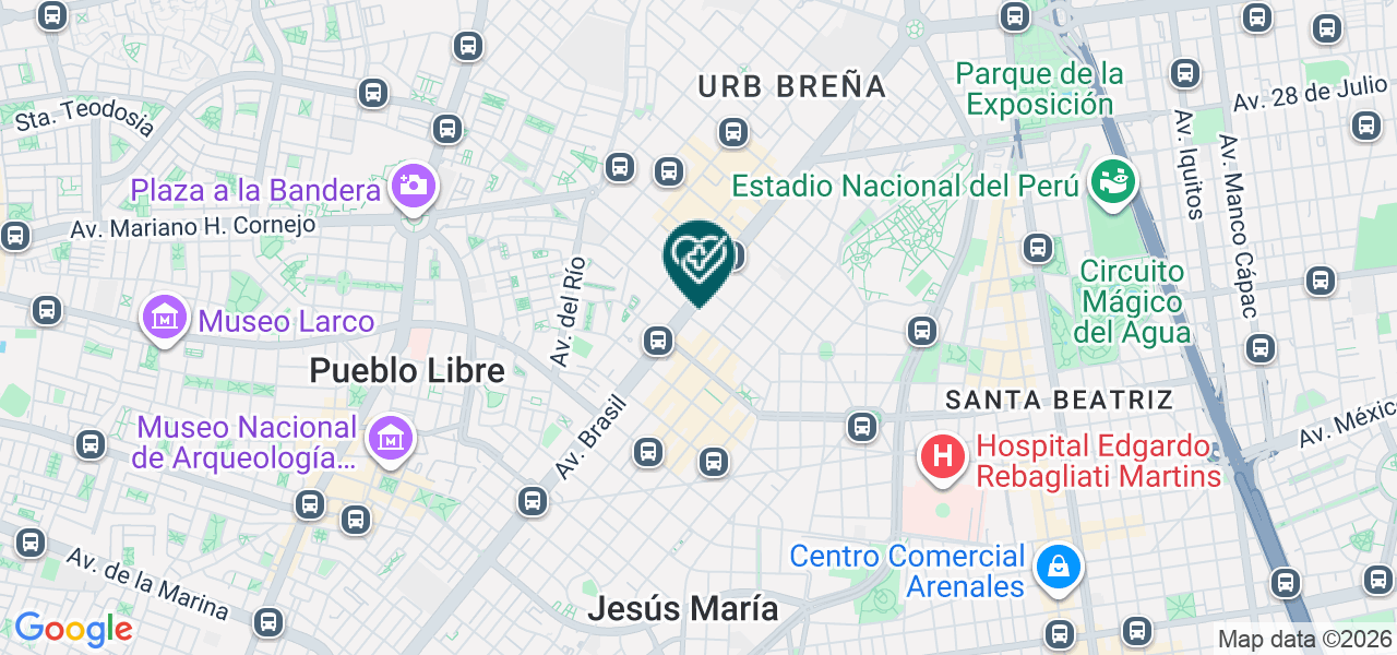 Mapa de Dk Consultorios Odontologicos
