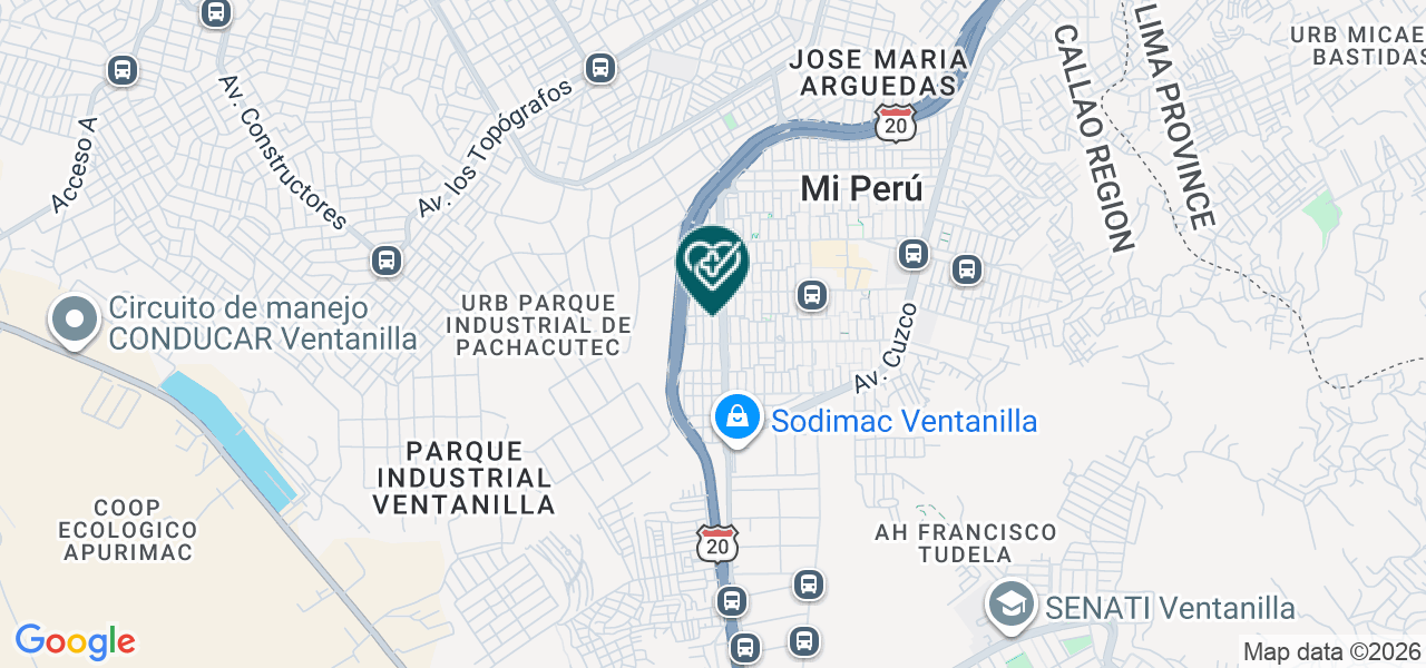 Mapa de Frank Henry Slee Egusquiza
