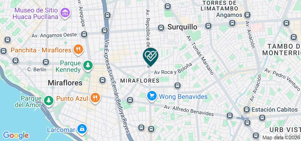 Mapa de 3a Dent Especialidades Odontologicas