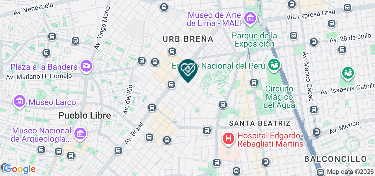Mapa de Medirehab