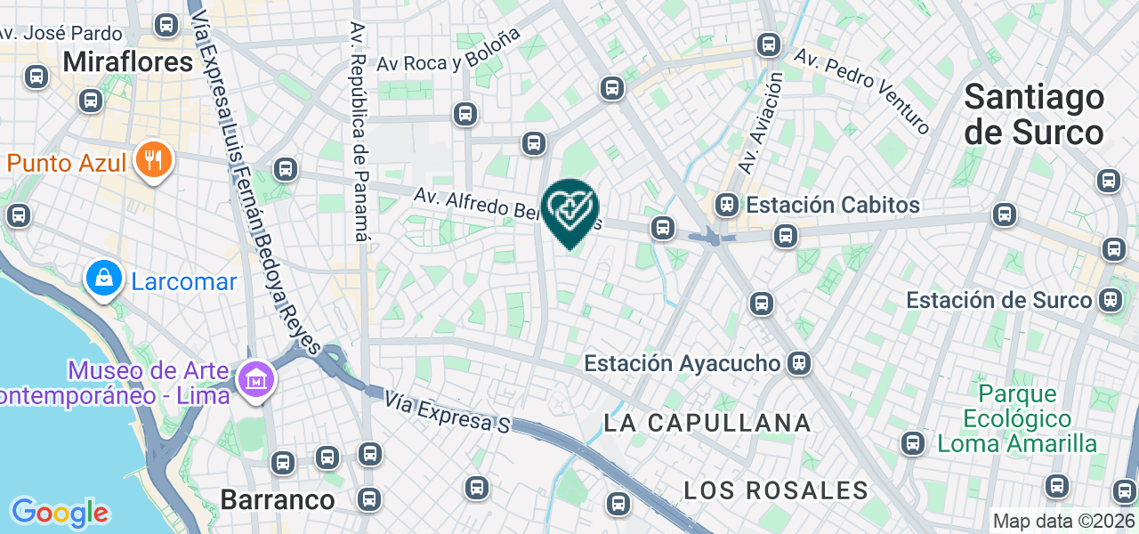 Mapa de Clinica Dental Mi Dentista