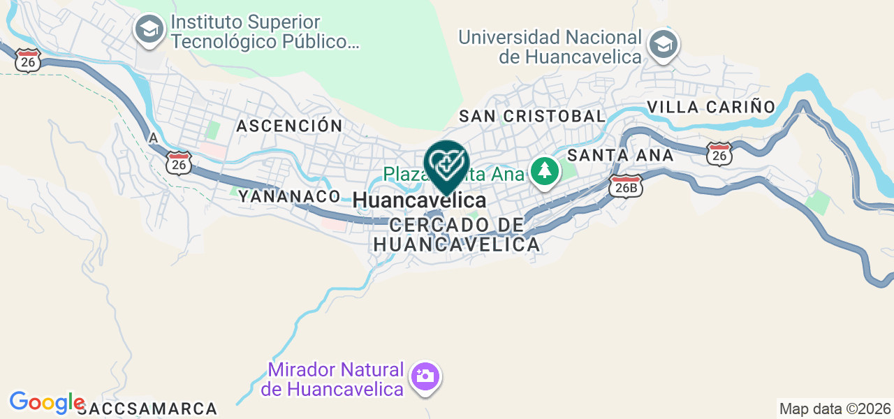Mapa de Consultorio Odontologico Aybar