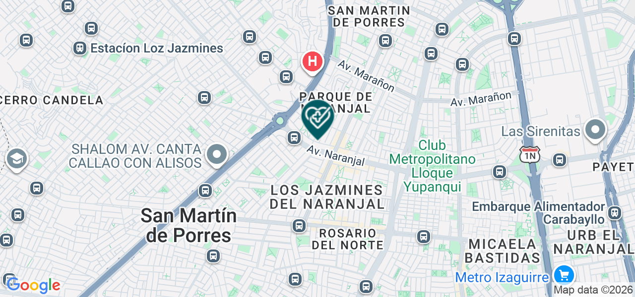 Mapa de Centro Psicologico Cognitivo Conductual